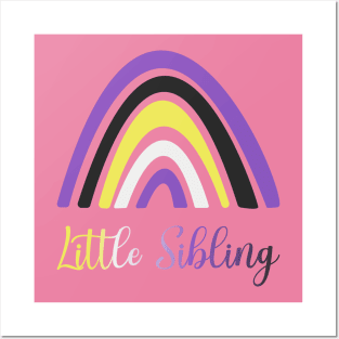 Little Sibling (non binary colors) Posters and Art